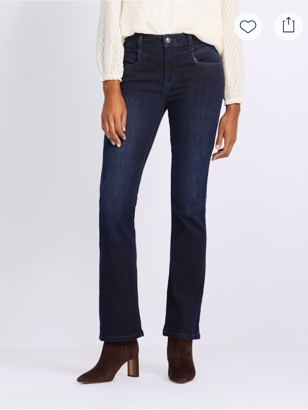 NEW Studio Blue Mid Rose Boot Cut Jeans 29/32